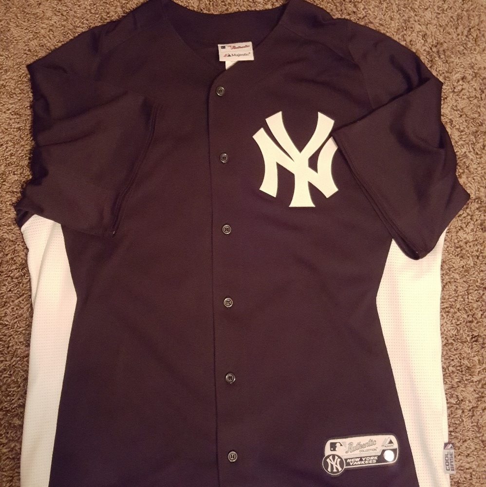 Derek Jeter batting jersey
